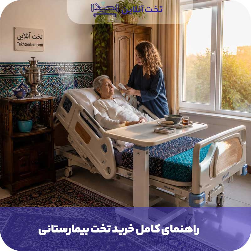 راهنمای کامل خرید تخت بیمارستانی؛ از انتخاب تا نصب